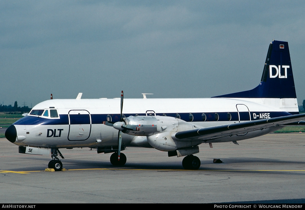 Aircraft Photo of D-AHSE | British Aerospace BAe-748 Srs2B/378 | DLT - Deutsche Luftverkehrsgesellschaft | AirHistory.net #511468