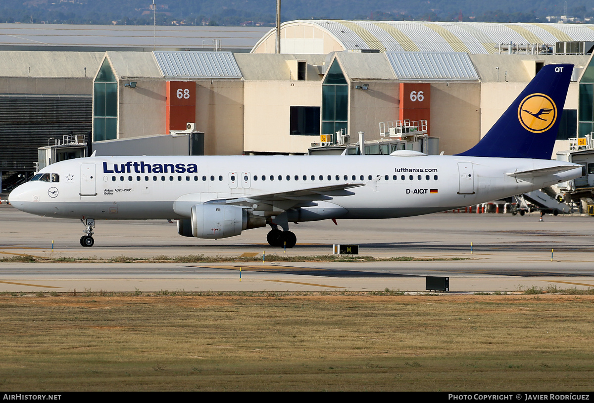 Aircraft Photo of D-AIQT | Airbus A320-211 | Lufthansa | AirHistory.net #511480