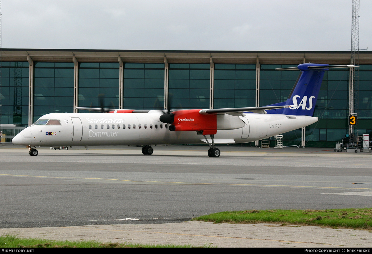 Aircraft Photo of LN-RDF | Bombardier DHC-8-402 Dash 8 | Scandinavian Commuter - SAS | AirHistory.net #511497
