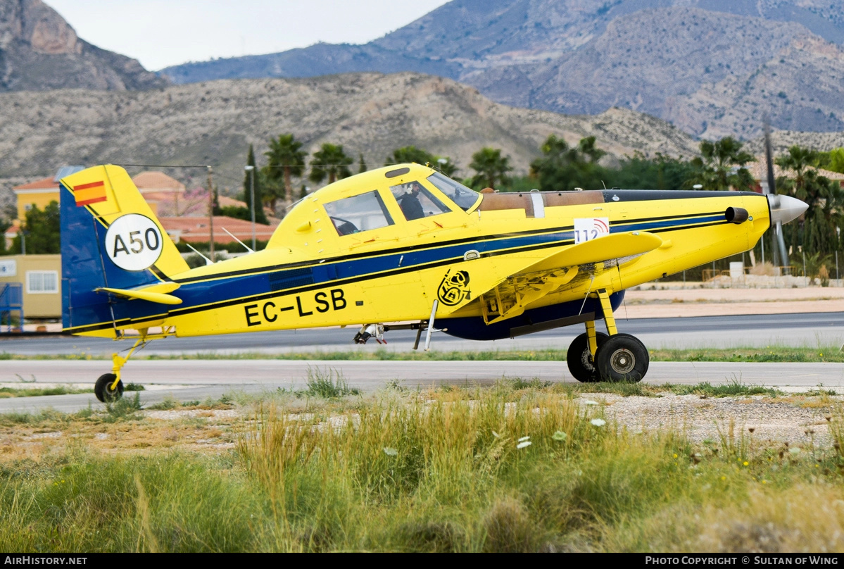 Aircraft Photo of EC-LSB | Air Tractor AT-802 | FAASA - Fumigación Aérea Andaluza | AirHistory.net #511498