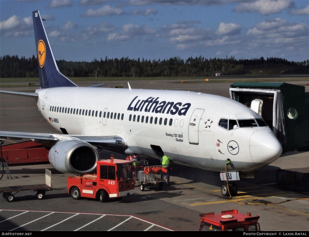 Aircraft Photo of D-ABEU | Boeing 737-330 | Lufthansa | AirHistory.net #511516