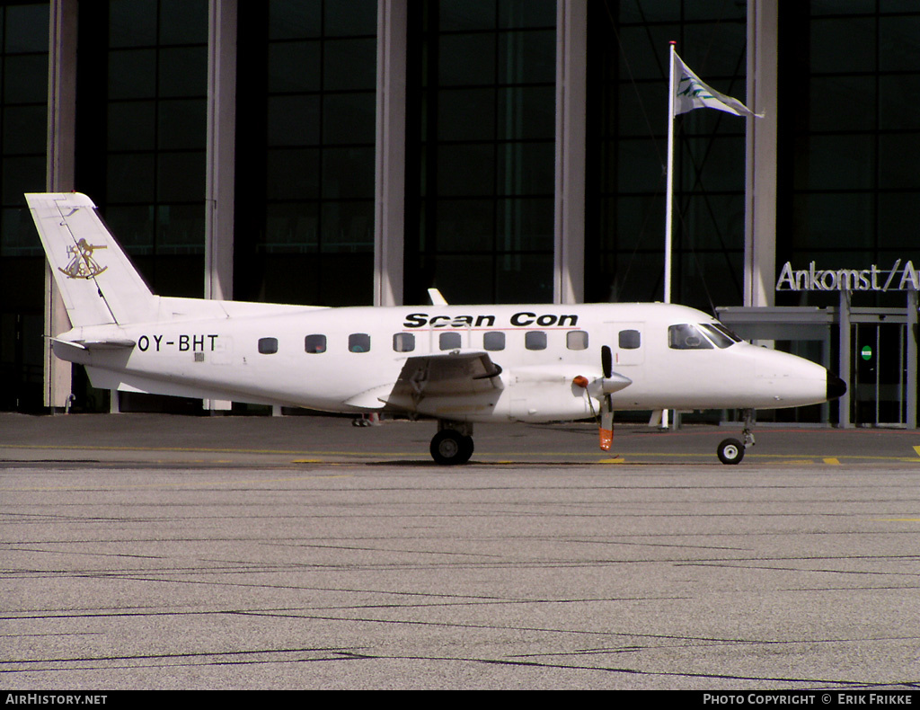 Aircraft Photo of OY-BHT | Embraer EMB-110 Bandeirante | Scan Con | AirHistory.net #511518