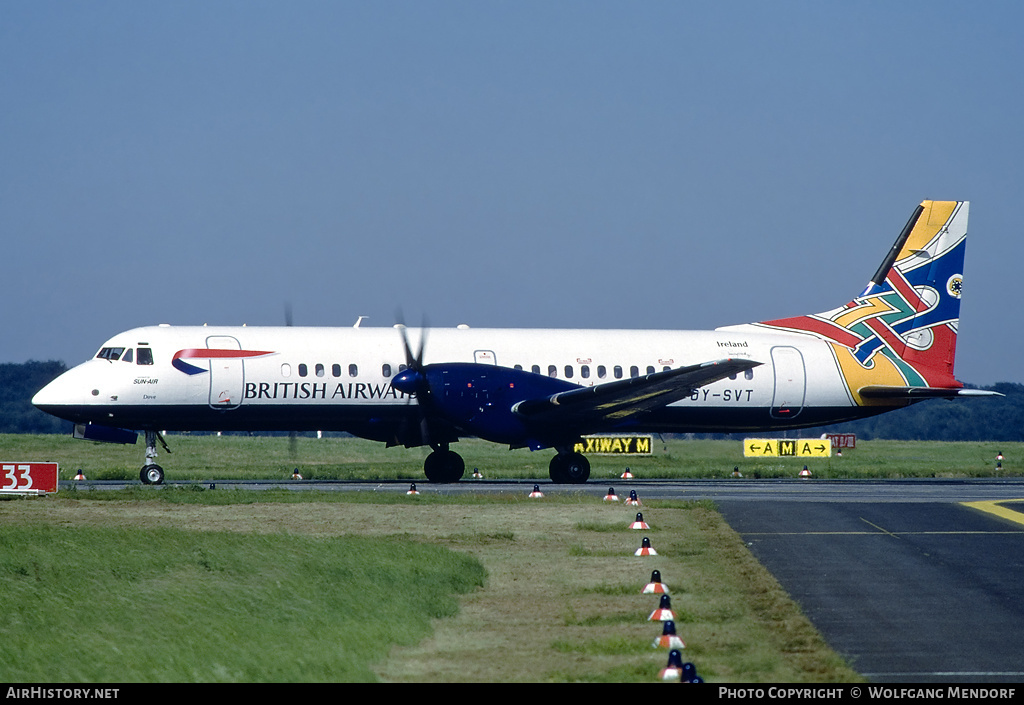 Aircraft Photo of OY-SVT | British Aerospace ATP | British Airways | Sun-Air of Scandinavia | AirHistory.net #511520