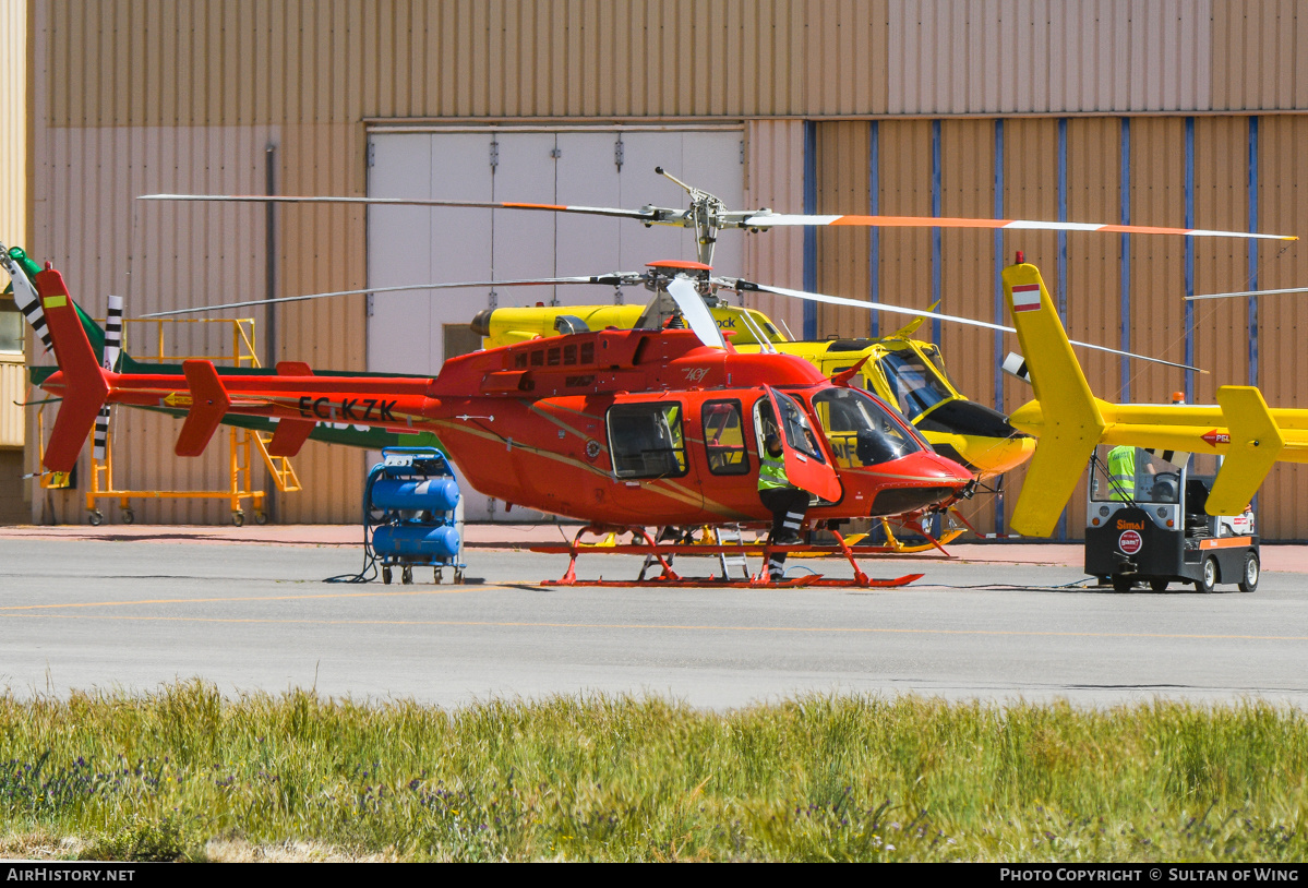 Aircraft Photo of EC-KZK | Bell 407... | Inaer | AirHistory.net #511529