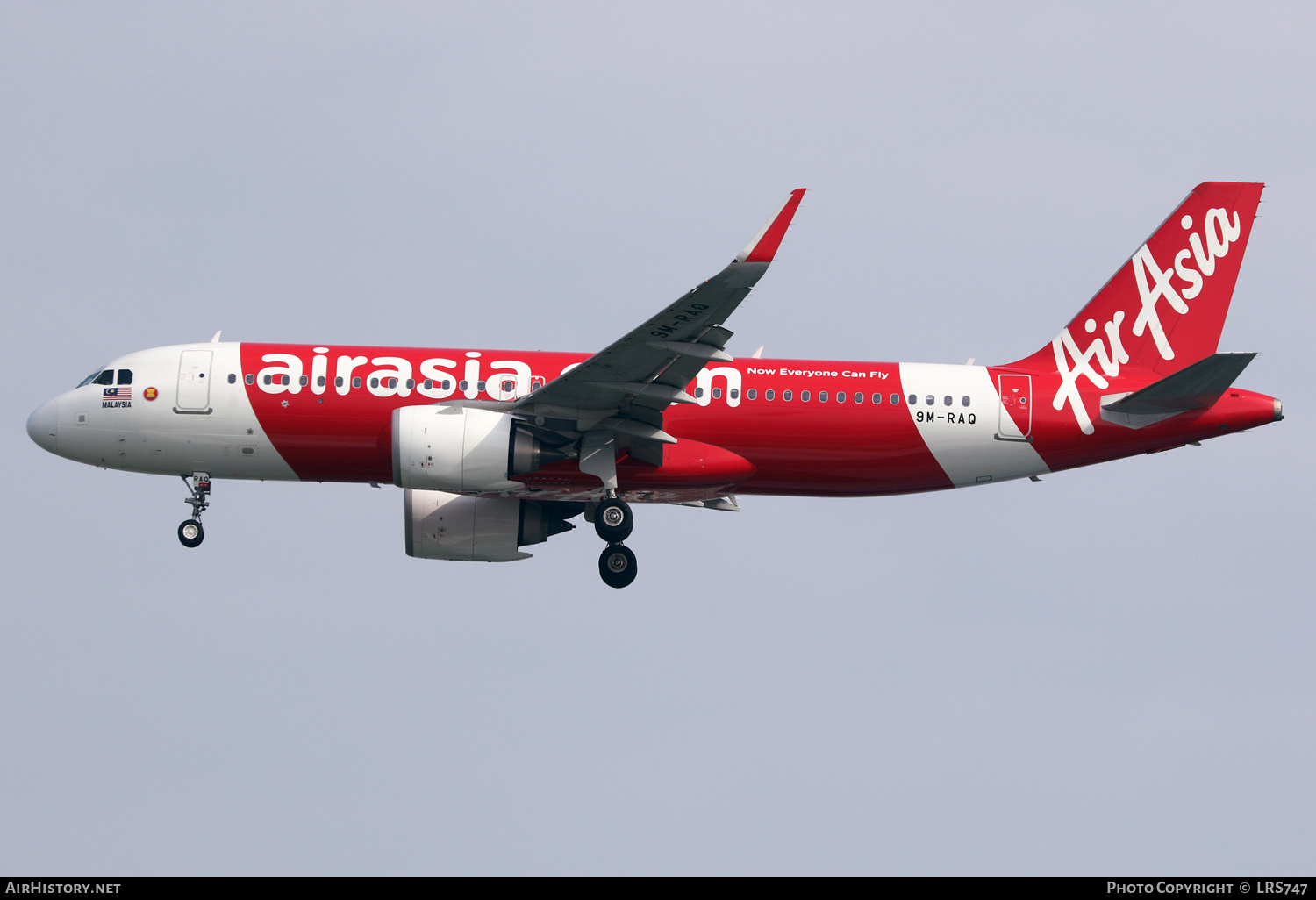Aircraft Photo of 9M-RAQ | Airbus A320-251N | AirAsia | AirHistory.net #511537