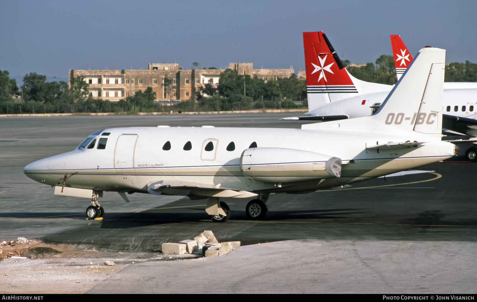 Aircraft Photo of OO-IBC | North American Rockwell NA-465 Sabreliner 65 | Rederij Lalemant | AirHistory.net #511540