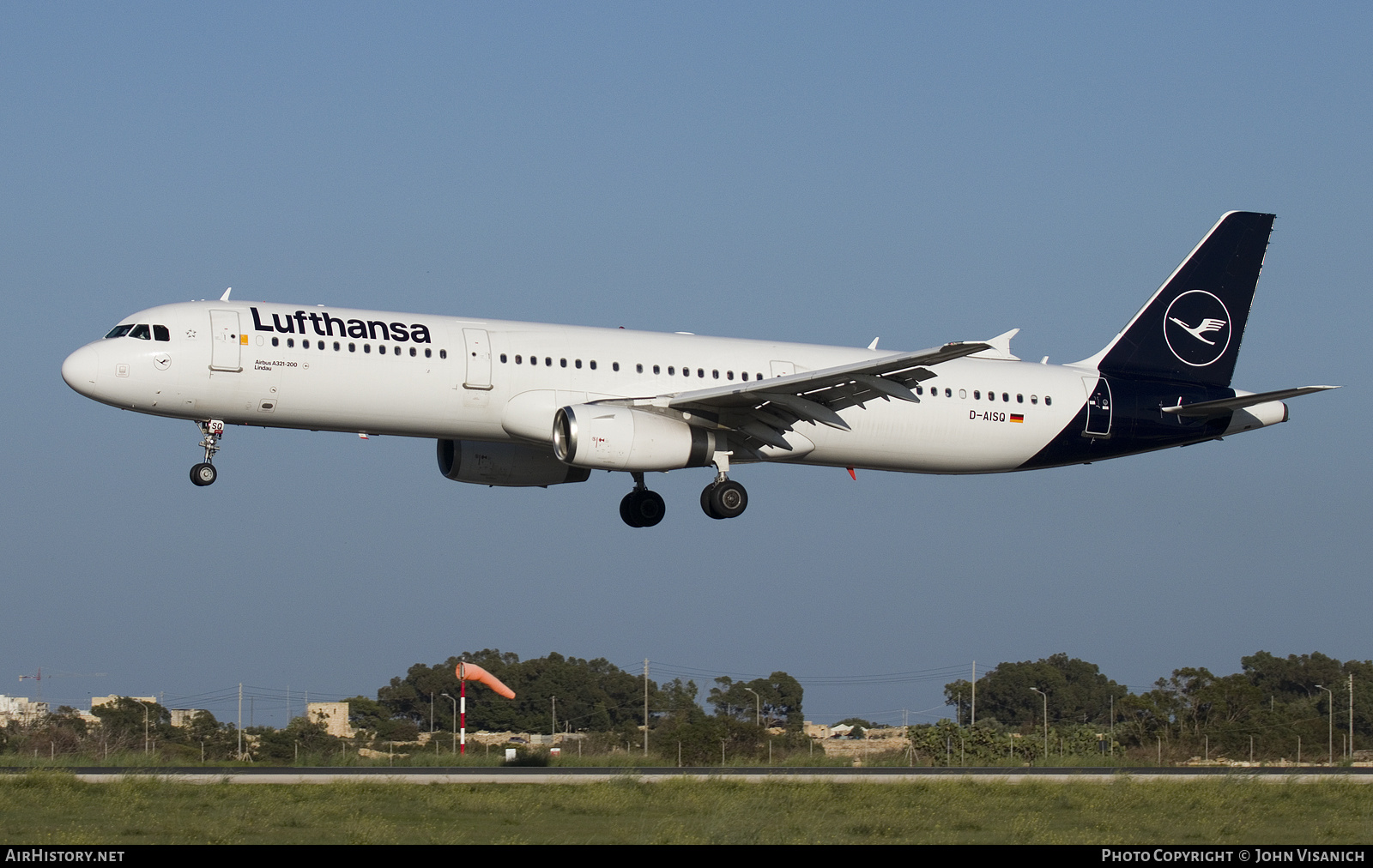 Aircraft Photo of D-AISQ | Airbus A321-231 | Lufthansa | AirHistory.net #511574