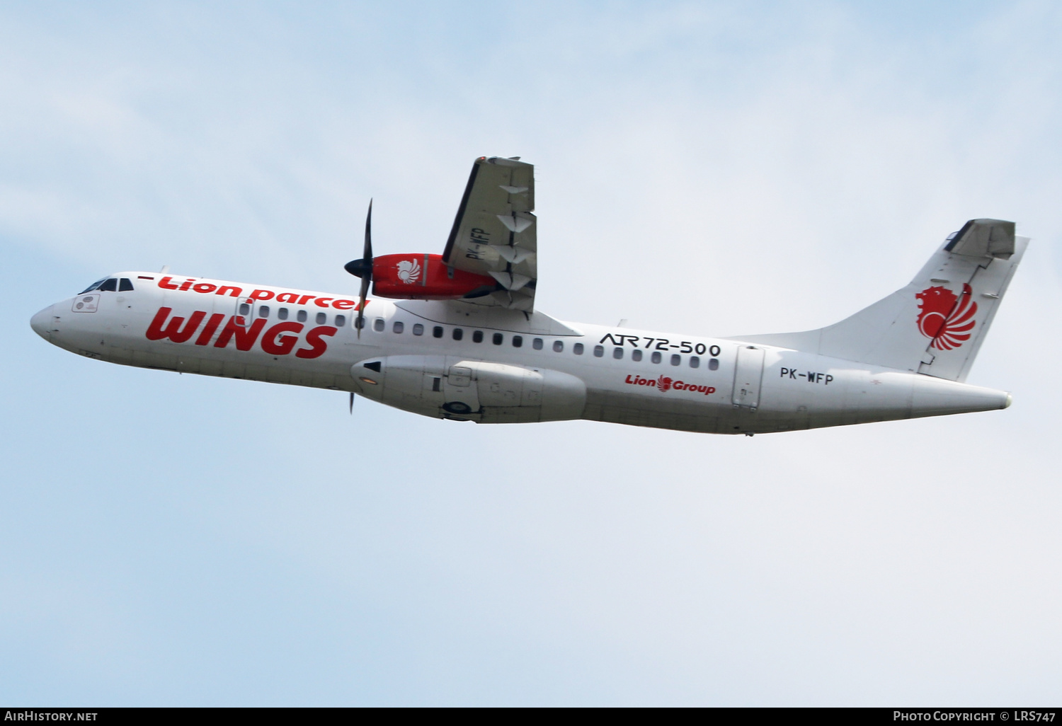 Aircraft Photo of PK-WFP | ATR ATR-72-500 (ATR-72-212A) | Wings Air | AirHistory.net #511580