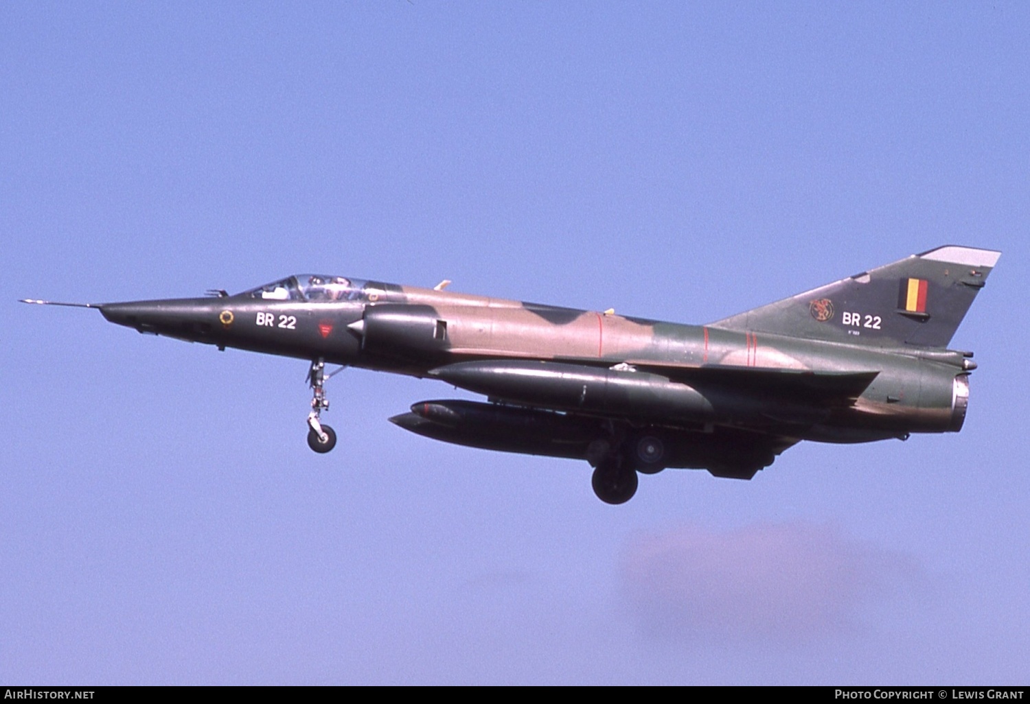 Aircraft Photo of BR22 | Dassault Mirage 5BR | Belgium - Air Force | AirHistory.net #511585