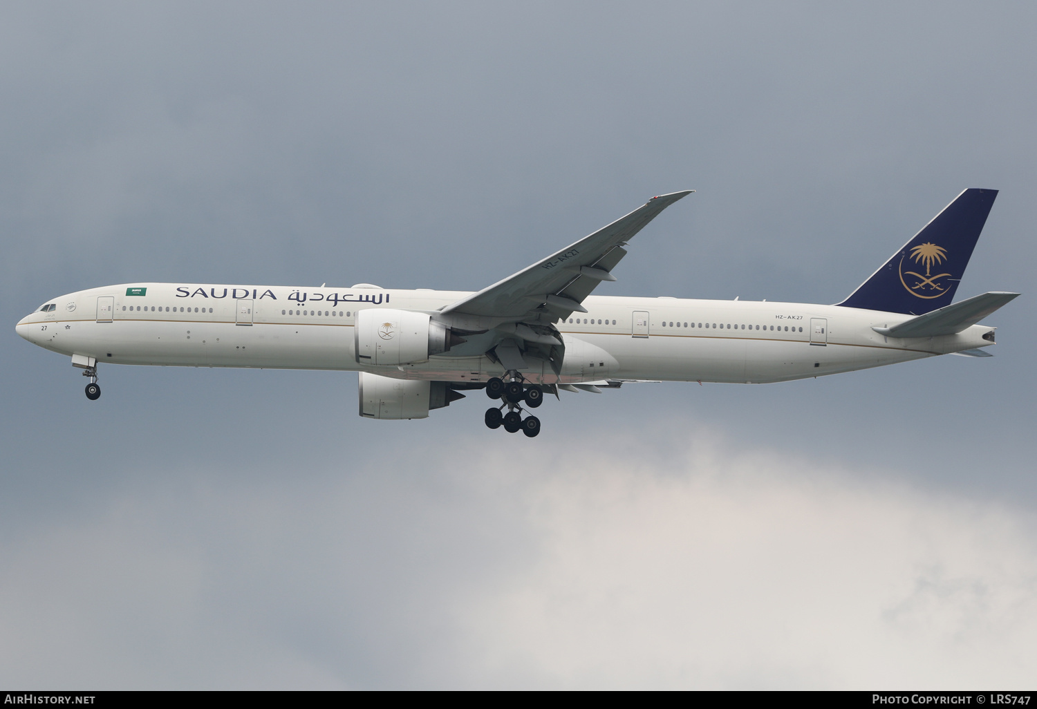 Aircraft Photo of HZ-AK27 | Boeing 777-368/ER | Saudia - Saudi Arabian Airlines | AirHistory.net #511590