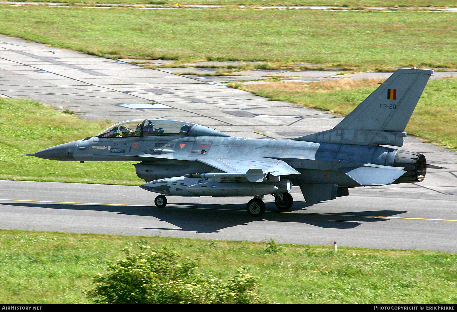 Aircraft Photo of FB-20 | General Dynamics F-16BM Fighting Falcon | Belgium - Air Force | AirHistory.net #511593
