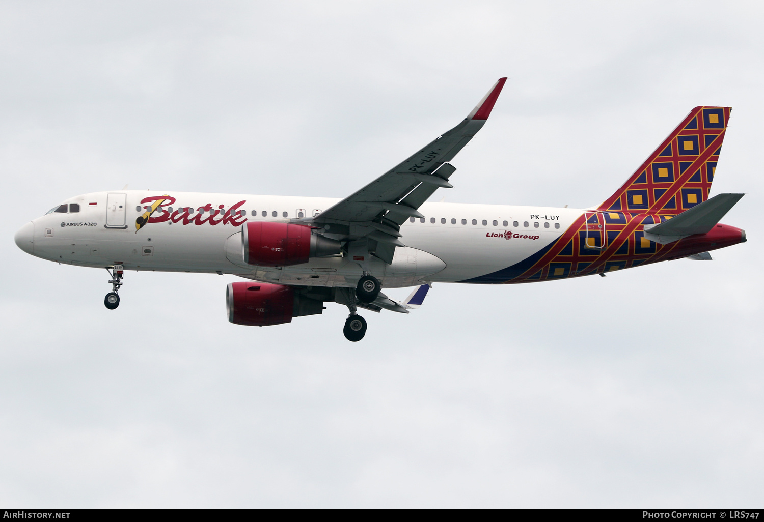 Aircraft Photo of PK-LUY | Airbus A320-214 | Batik Air | AirHistory.net #511607