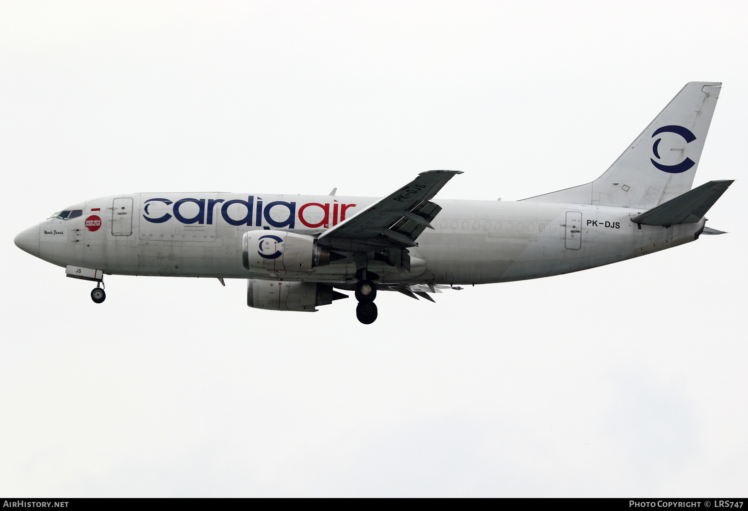 Aircraft Photo of PK-DJS | Boeing 737-301(SF) | Cardig Air | AirHistory.net #511610