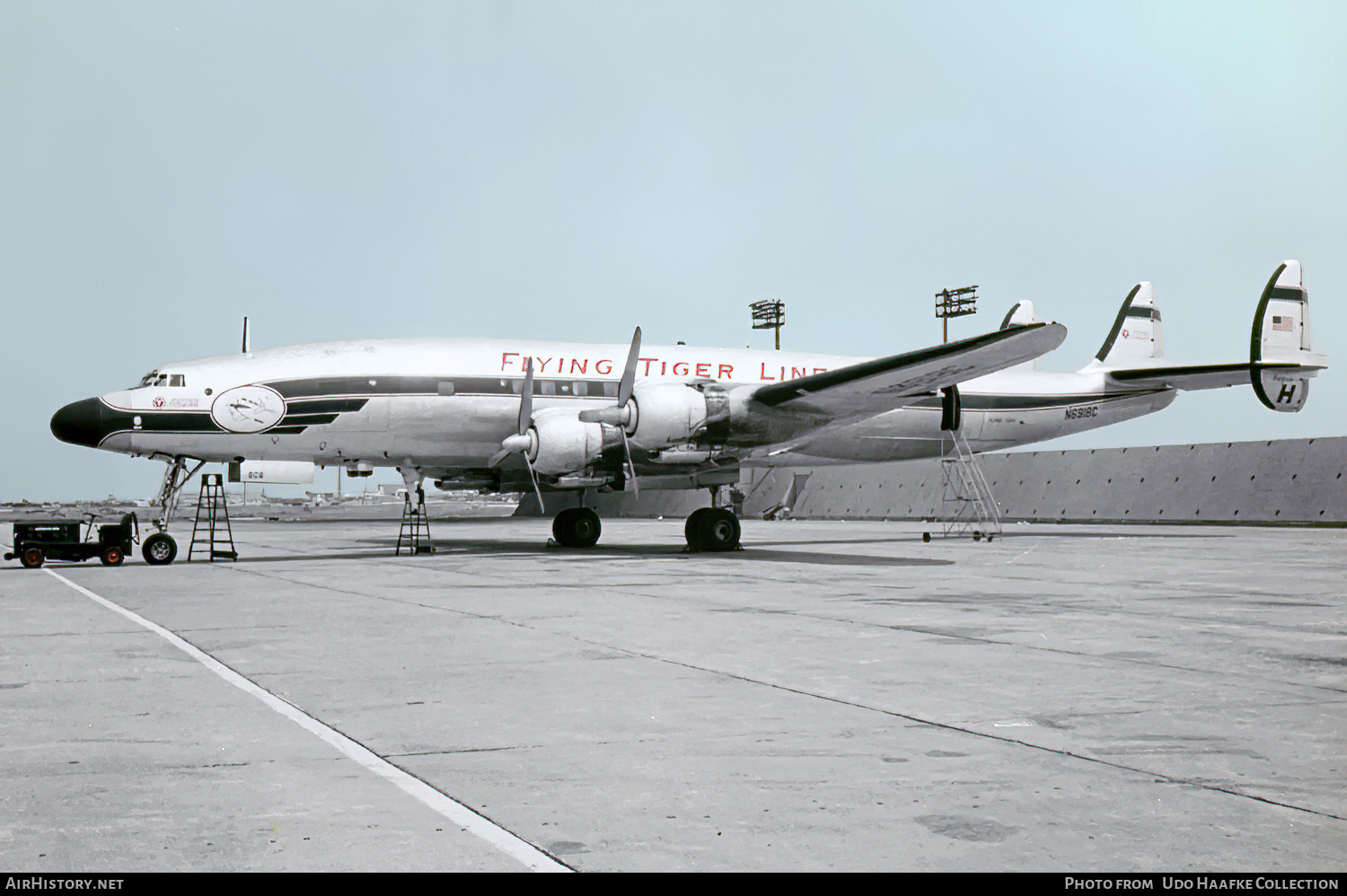 Aircraft Photo of N6918C | Lockheed L-1049H Super Constellation | Flying Tiger Line | AirHistory.net #511614