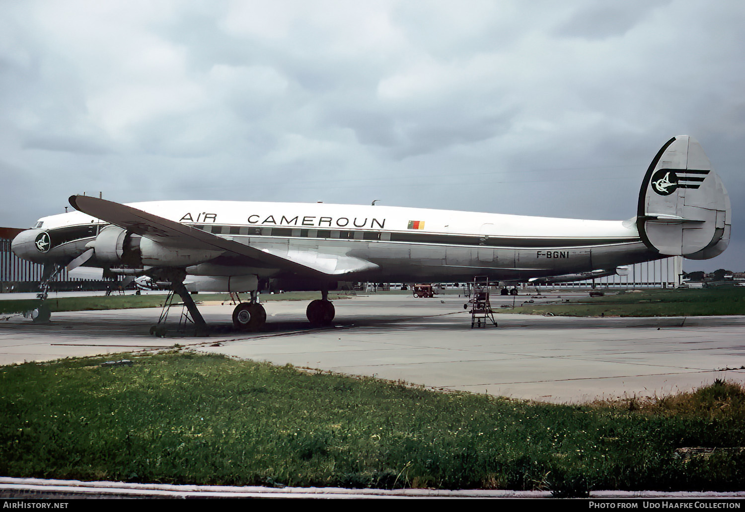 Aircraft Photo of F-BGNI | Lockheed L-1049G Super Constellation | Air Cameroun | AirHistory.net #511616