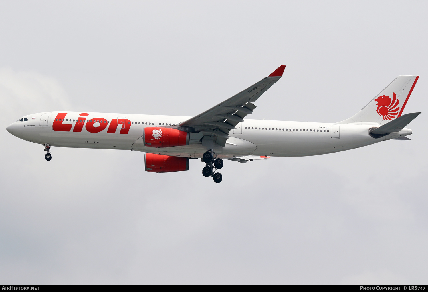 Aircraft Photo of PK-LEH | Airbus A330-343E | Lion Air | AirHistory.net #511622
