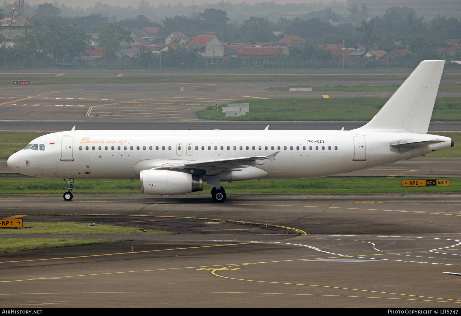 Aircraft Photo of PK-SAY | Airbus A320-232 | Super Air Jet | AirHistory.net #511625