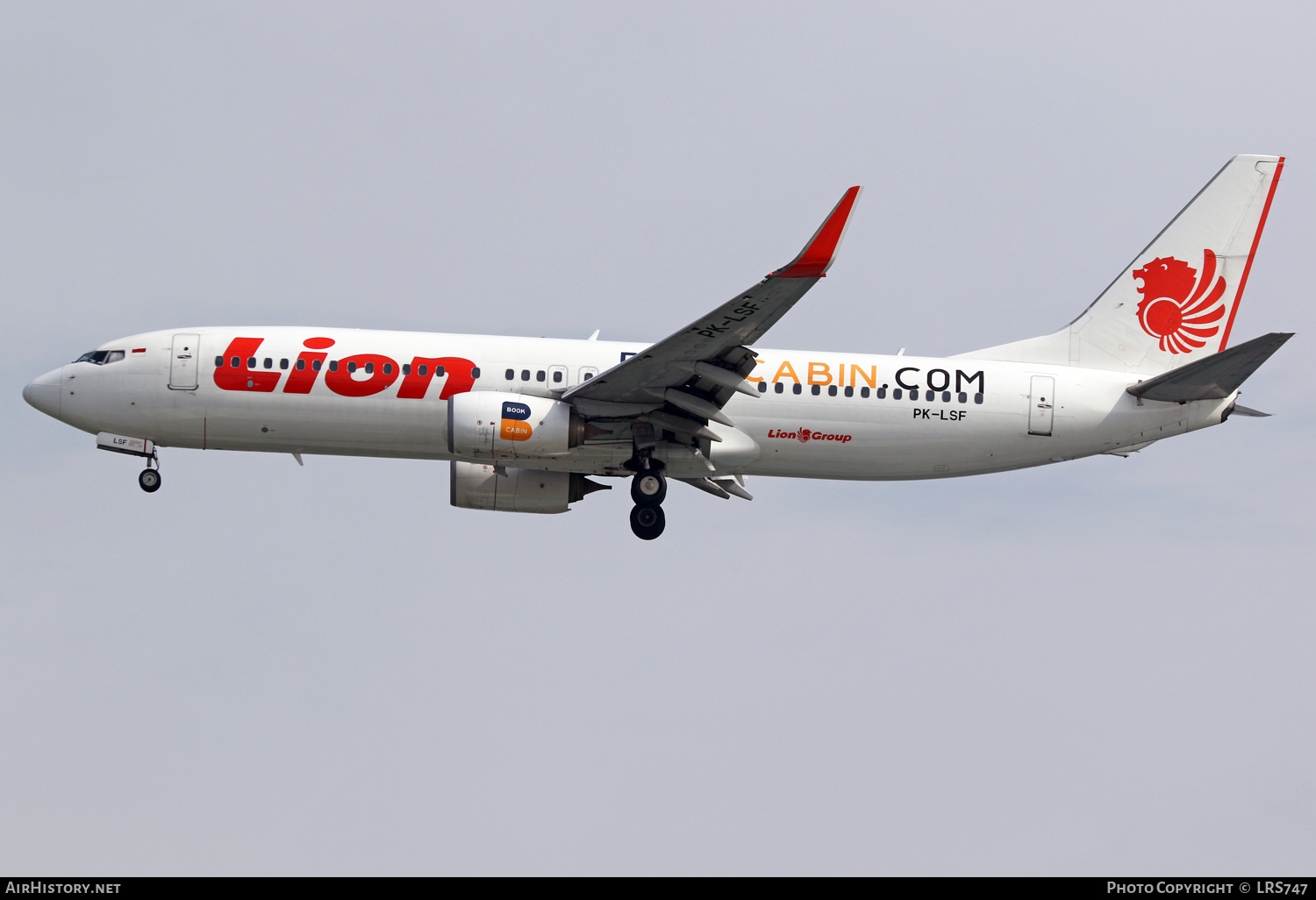 Aircraft Photo of PK-LSF | Boeing 737-8GP | Lion Air | AirHistory.net #511628