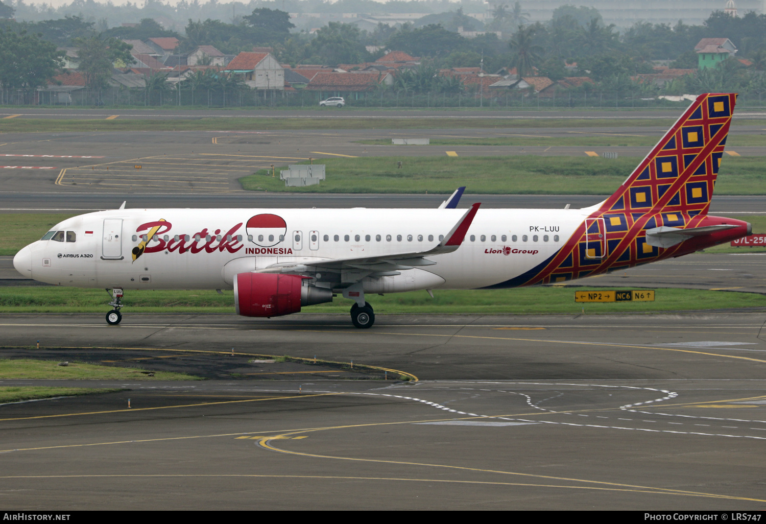 Aircraft Photo of PK-LUU | Airbus A320-214 | Batik Air | AirHistory.net #511639