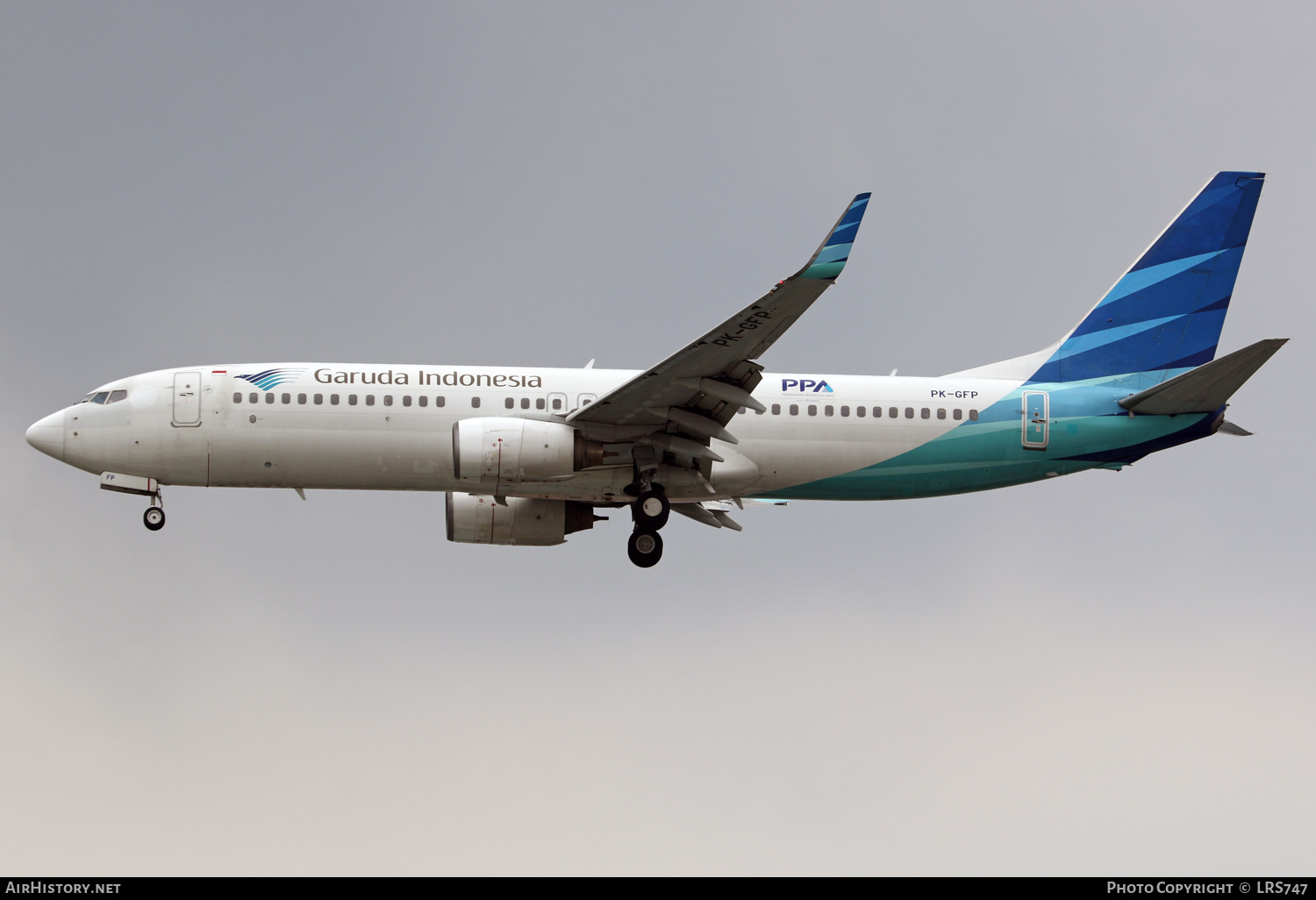 Aircraft Photo of PK-GFP | Boeing 737-8U3 | Garuda Indonesia | AirHistory.net #511646