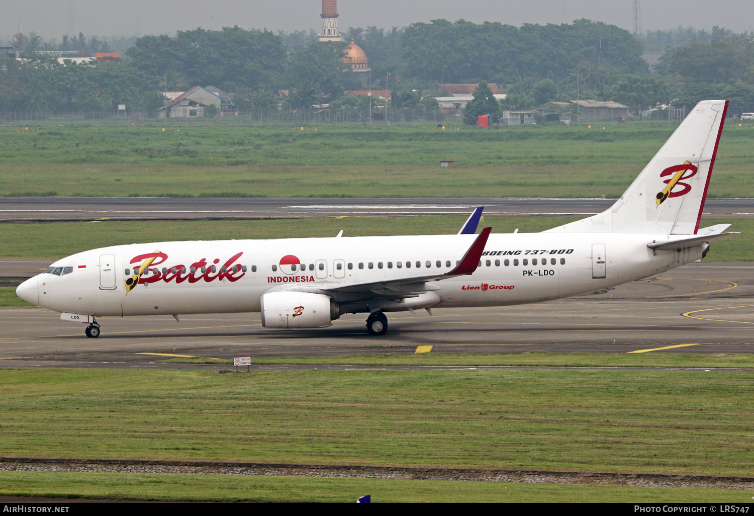 Aircraft Photo of PK-LDO | Boeing 737-8GP | Batik Air | AirHistory.net #511654
