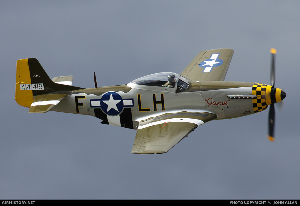 Aircraft Photo of G-MSTG / 414419 | North American P-51D Mustang | USA - Air Force | AirHistory.net #511657