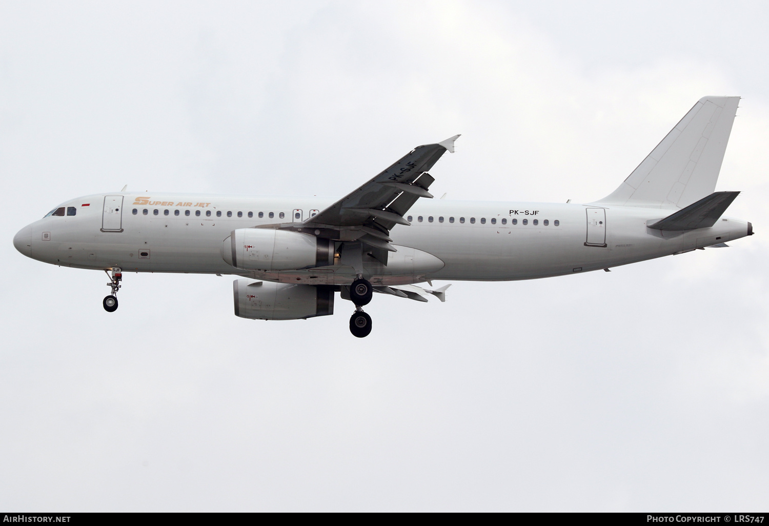 Aircraft Photo of PK-SJF | Airbus A320-232 | Super Air Jet | AirHistory.net #511670