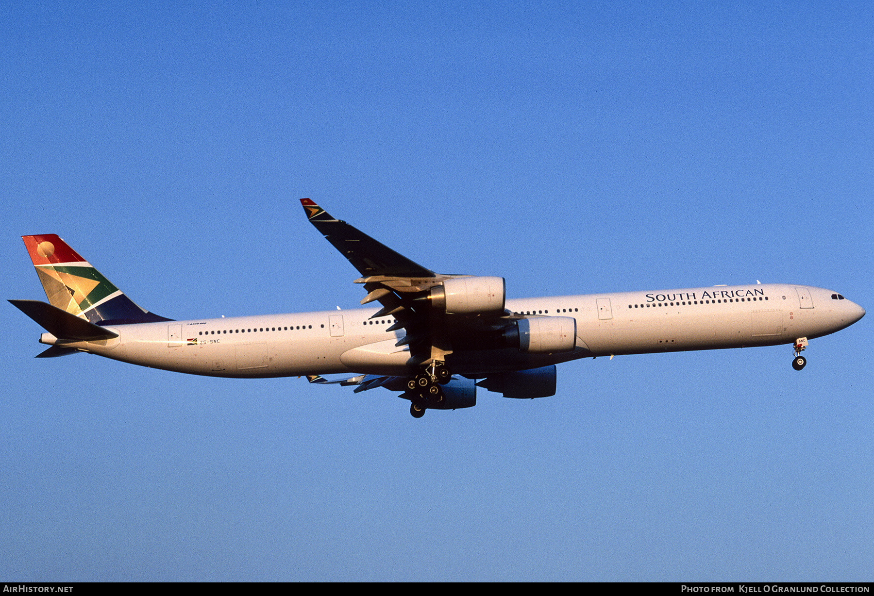 Aircraft Photo of ZS-SNC | Airbus A340-642 | South African Airways | AirHistory.net #511677