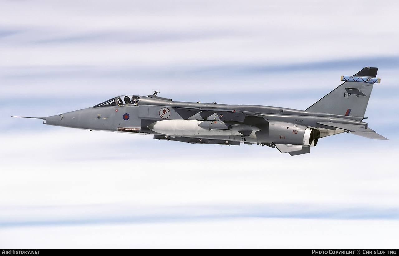 Aircraft Photo of XZ117 | Sepecat Jaguar GR3A | UK - Air Force | AirHistory.net #511682