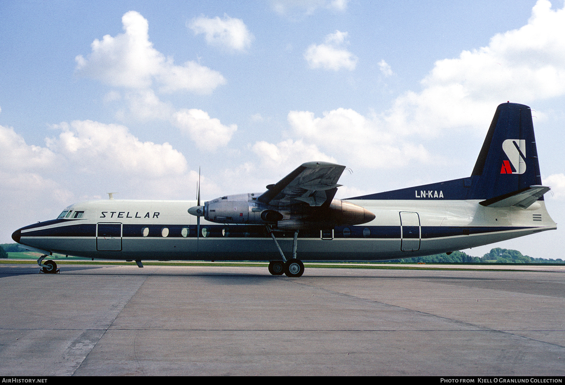 Aircraft Photo of LN-KAA | Fairchild Hiller FH-227B | Stellar Air Transport | AirHistory.net #511690