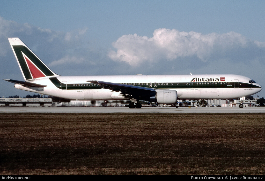 Aircraft Photo of I-DEIC | Boeing 767-33A/ER | Alitalia | AirHistory.net #511692