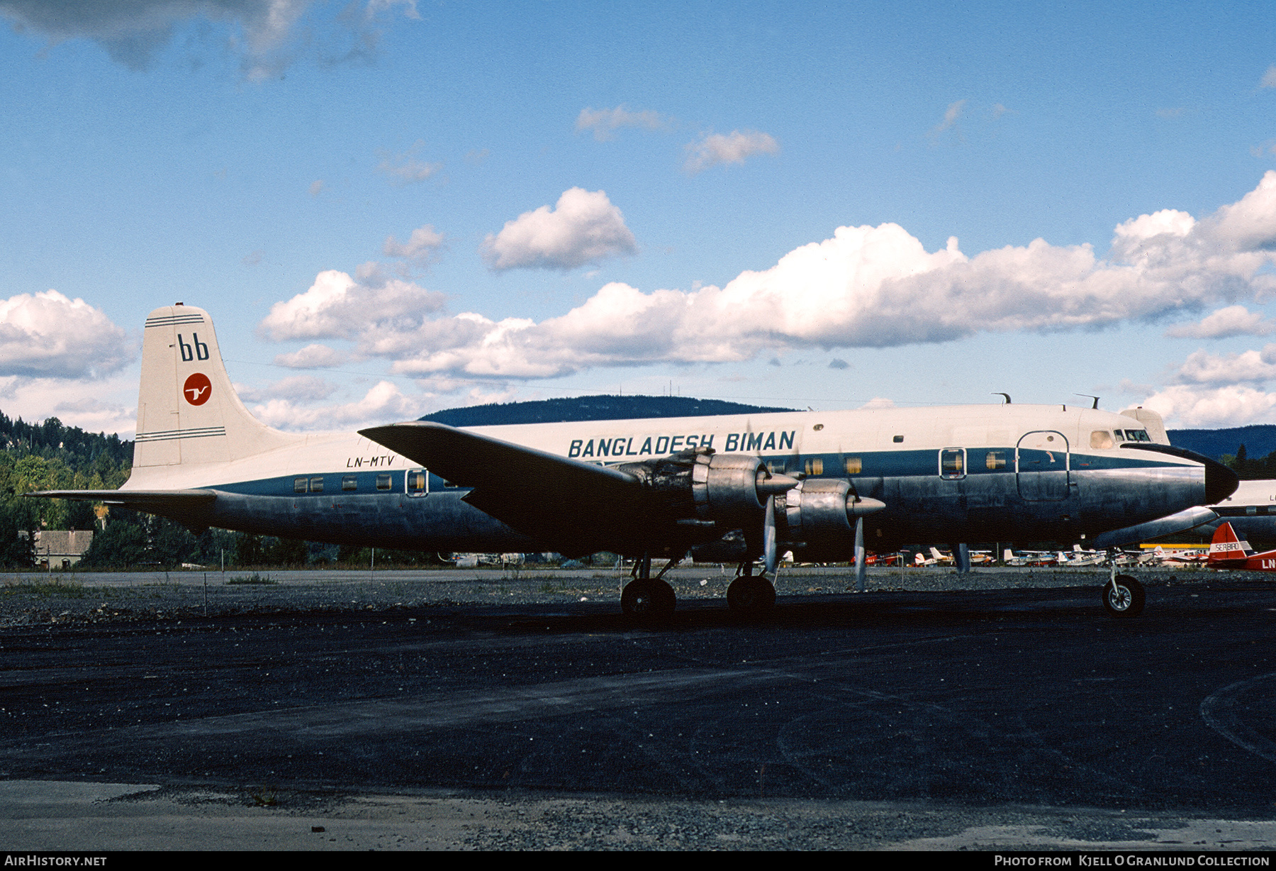 Aircraft Photo of LN-MTV | Douglas DC-6B | Bangladesh Biman | AirHistory.net #511700