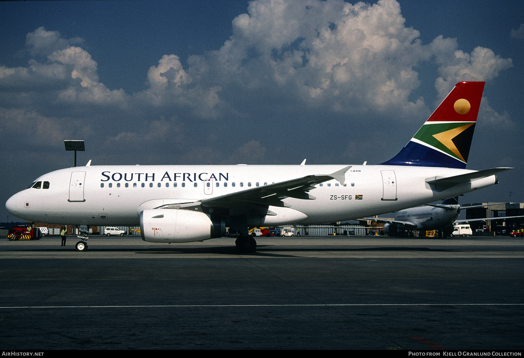 Aircraft Photo of ZS-SFG | Airbus A319-131 | South African Airways | AirHistory.net #511713