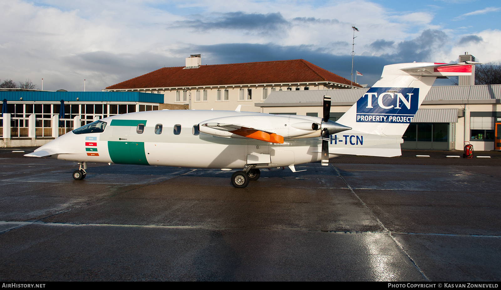 Aircraft Photo of PH-TCN | Piaggio P-180 Avanti | TCN Property Project - Trammel Crow Netherlands | AirHistory.net #511718
