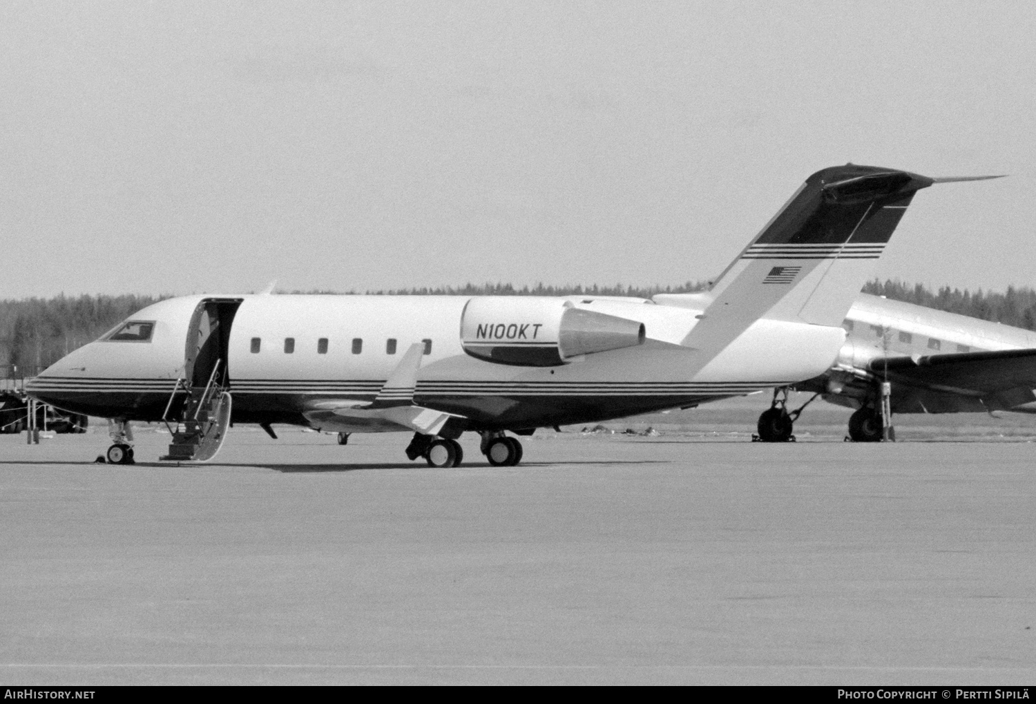 Aircraft Photo of N100KT | Canadair Challenger 601-3A (CL-600-2B16) | AirHistory.net #511730