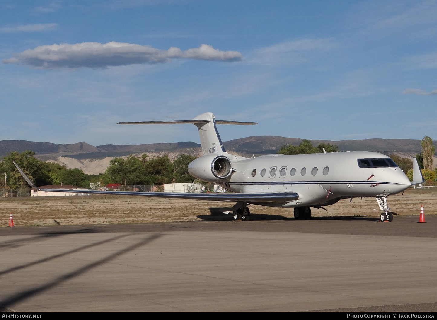 Aircraft Photo of N711RL | Gulfstream Aerospace G650 (G-VI) | AirHistory.net #511733