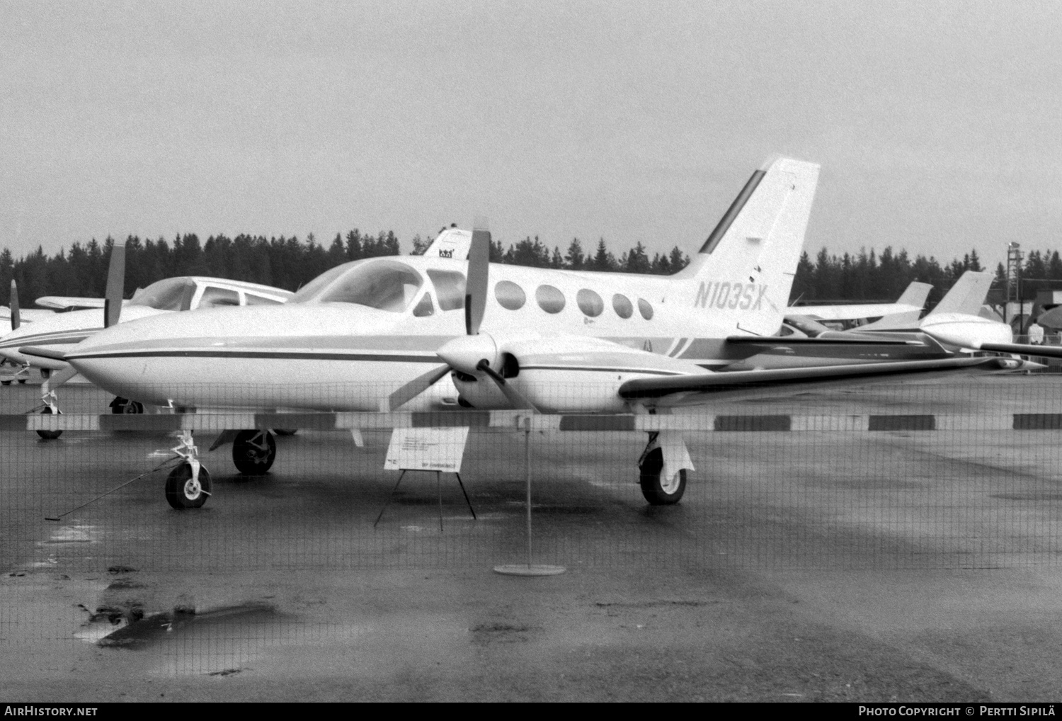 Aircraft Photo of N103SX | Cessna 421C Golden Eagle II | AirHistory.net #511741