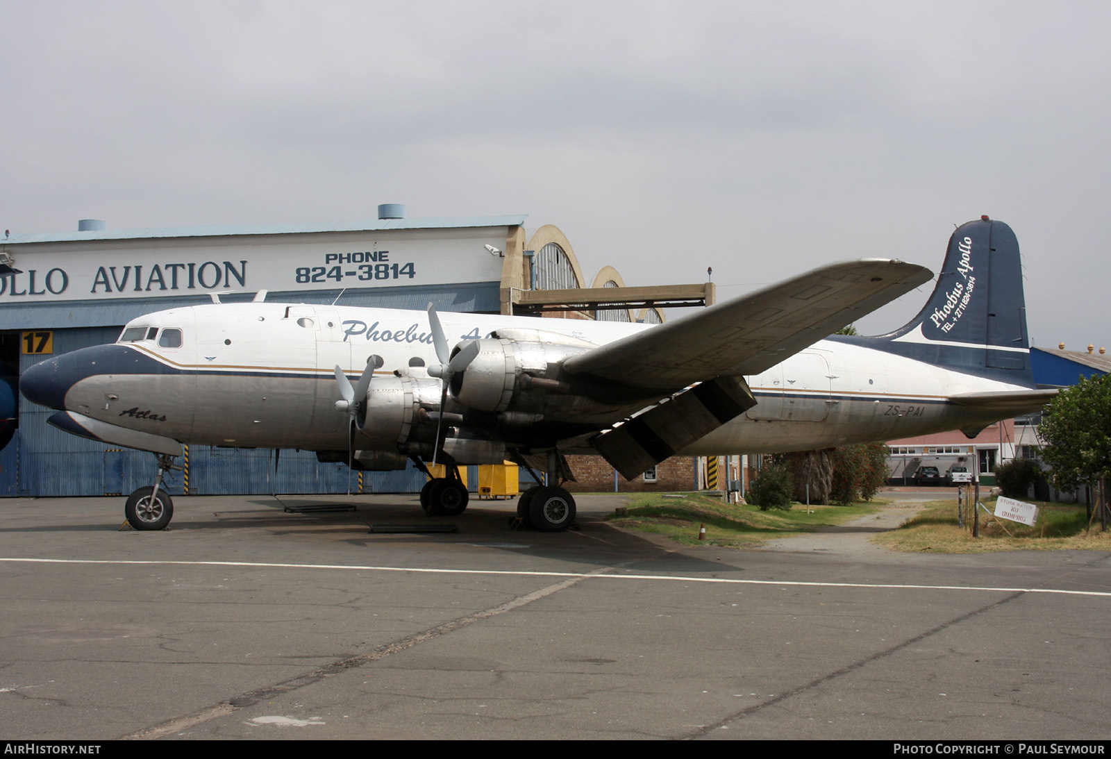 Aircraft Photo of ZS-PAI | Douglas C-54M Skymaster | Phoebus Apollo Aviation | AirHistory.net #511742
