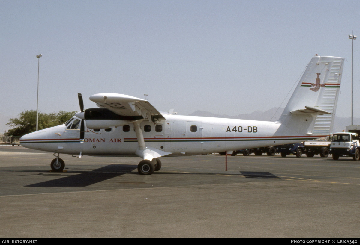 Aircraft Photo of A4O-DB | De Havilland Canada DHC-6-300 Twin Otter | Oman Air | AirHistory.net #511748
