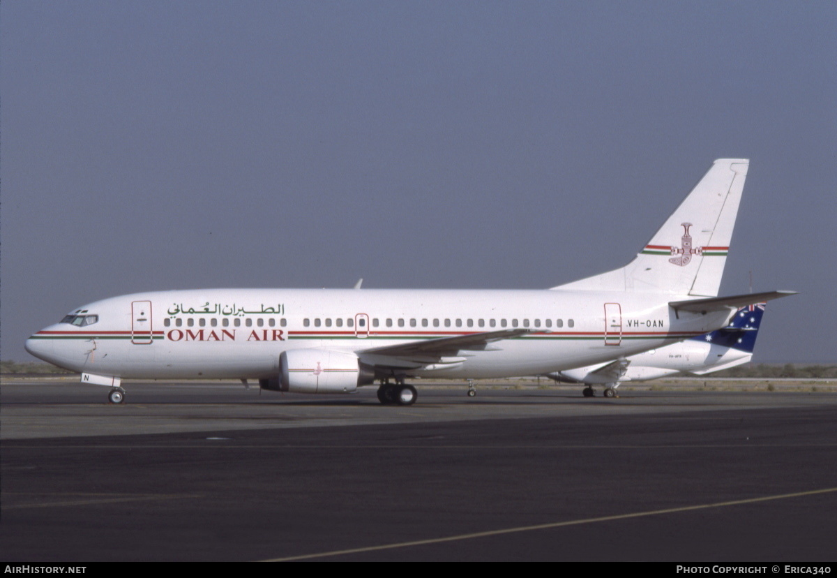 Aircraft Photo of VH-OAN | Boeing 737-33A | Oman Air | AirHistory.net #511755
