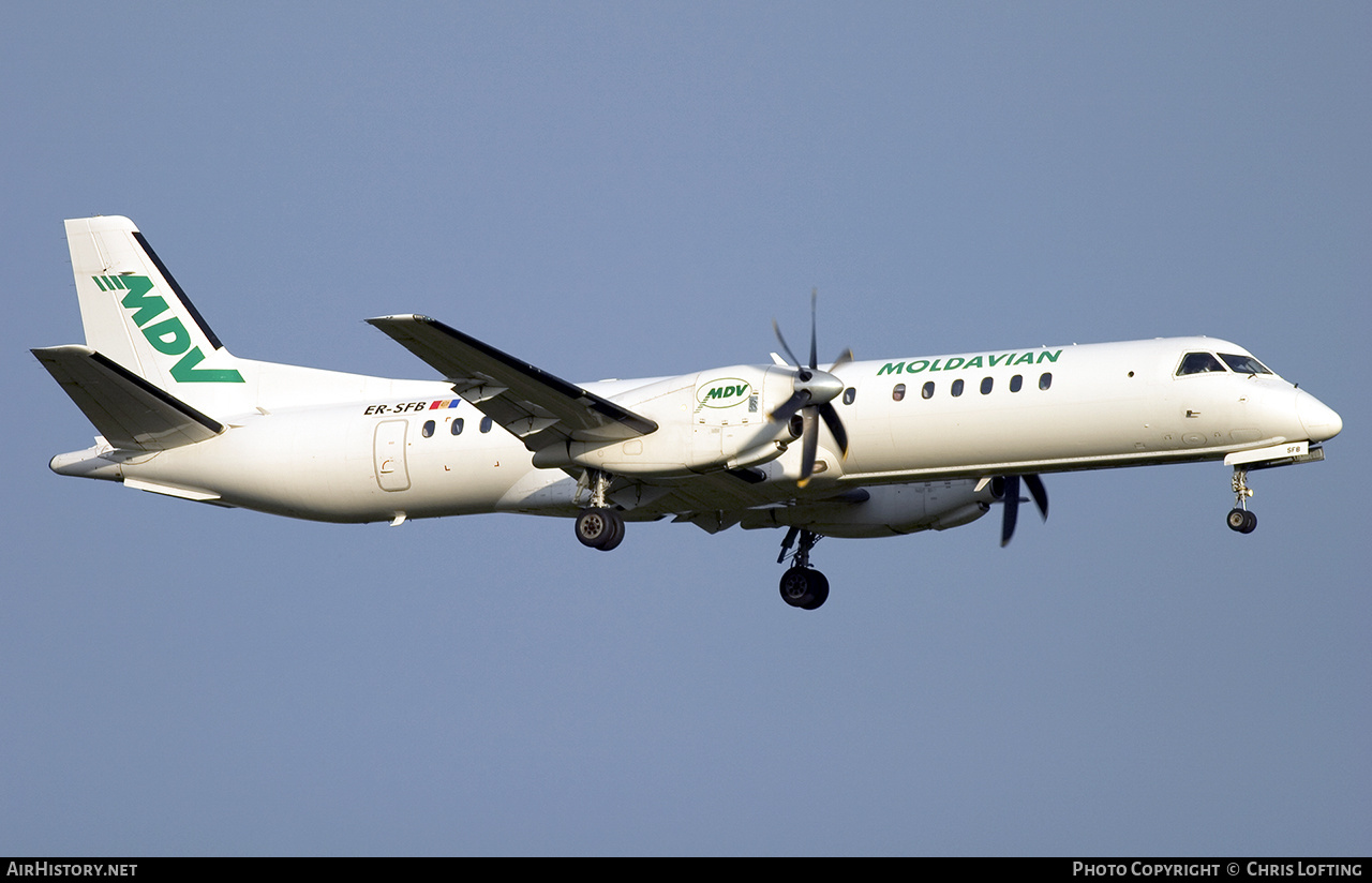 Aircraft Photo of ER-SFB | Saab 2000 | Moldavian Airlines - MDV | AirHistory.net #511760