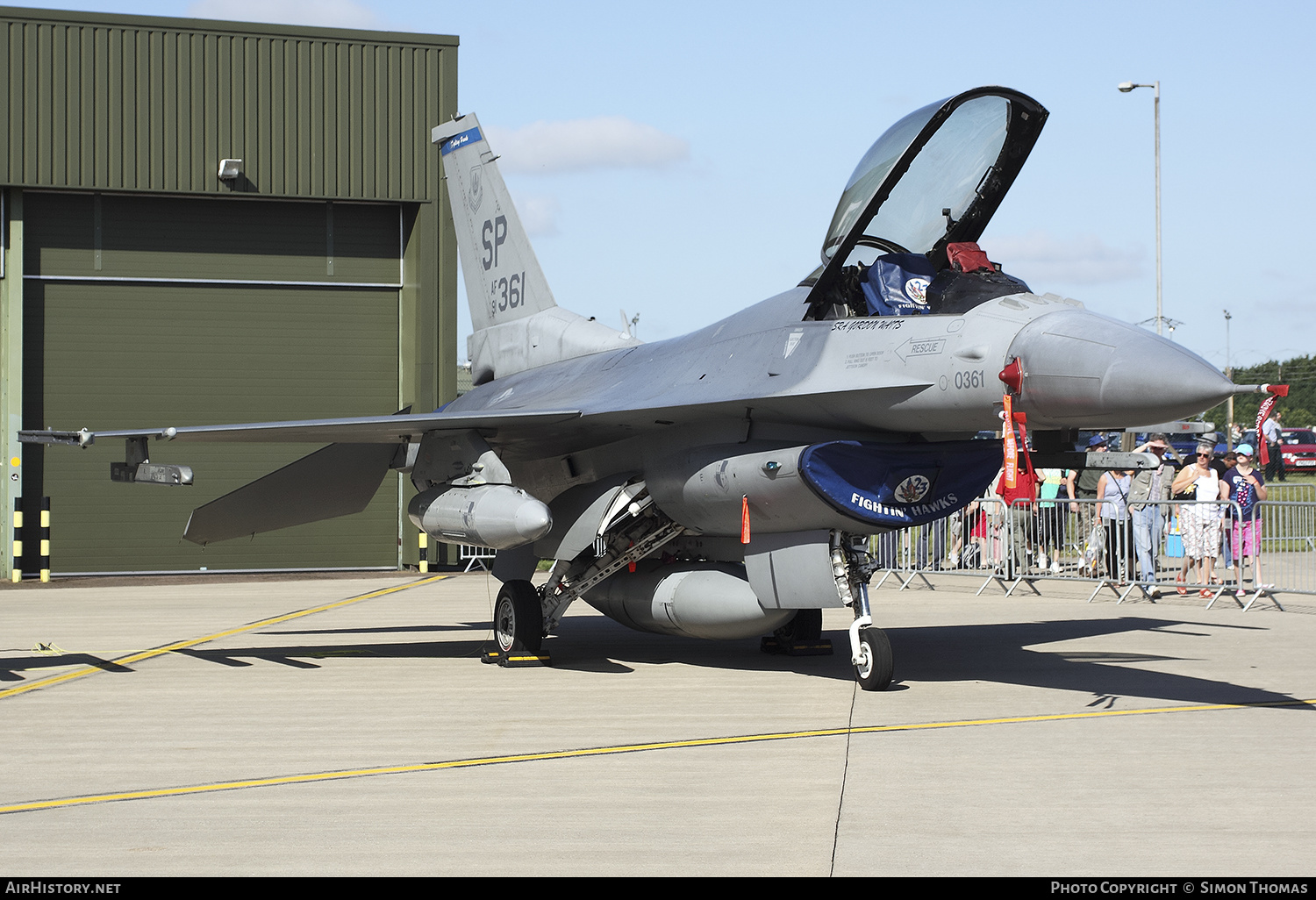 Aircraft Photo of 91-0361 / AF91-361 | Lockheed F-16CM Fighting Falcon | USA - Air Force | AirHistory.net #511762