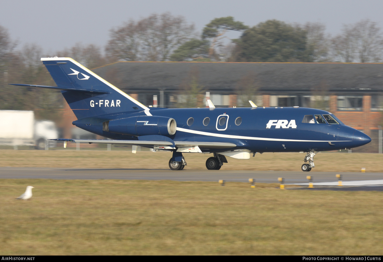 Aircraft Photo of G-FRAR | Dassault Falcon 20D | FRA Aviation | AirHistory.net #511763