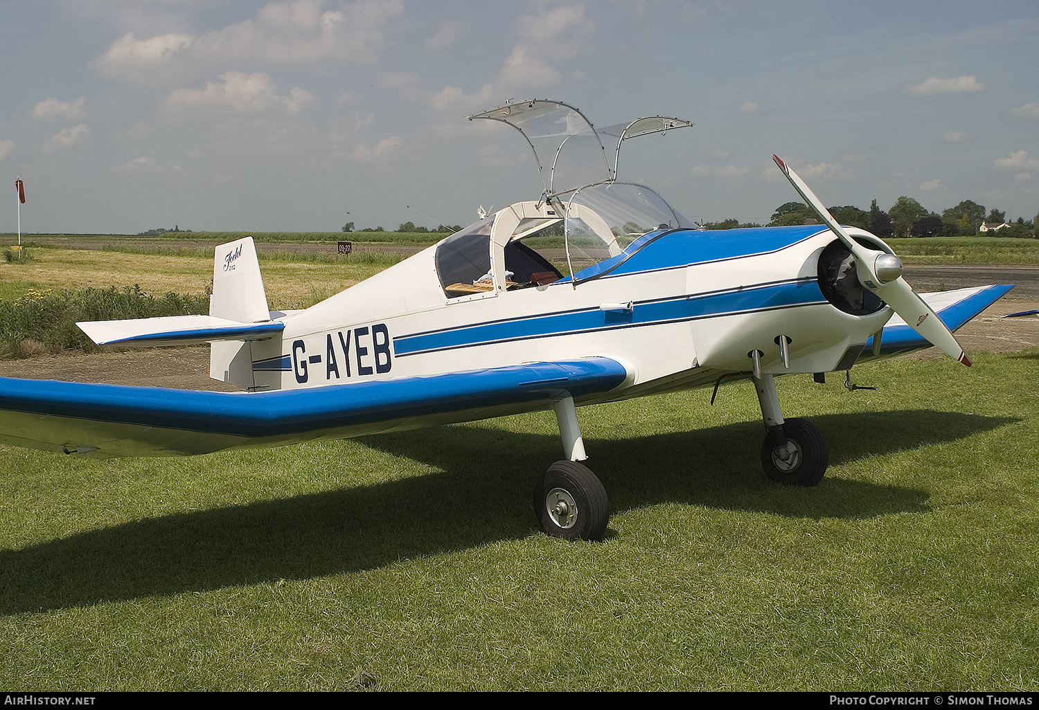 Aircraft Photo of G-AYEB | Jodel D-112 | AirHistory.net #511768