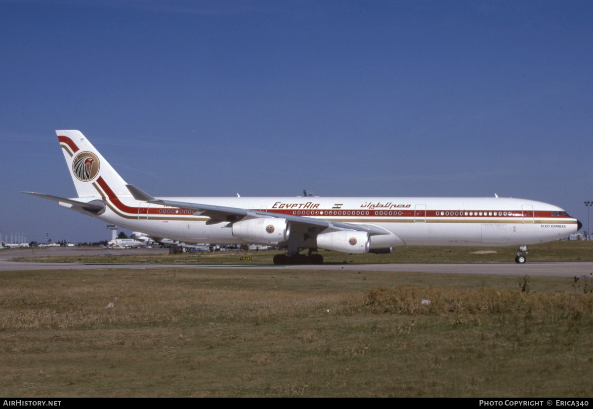 Aircraft Photo of A4O-LE | Airbus A340-312 | EgyptAir | AirHistory.net #511769