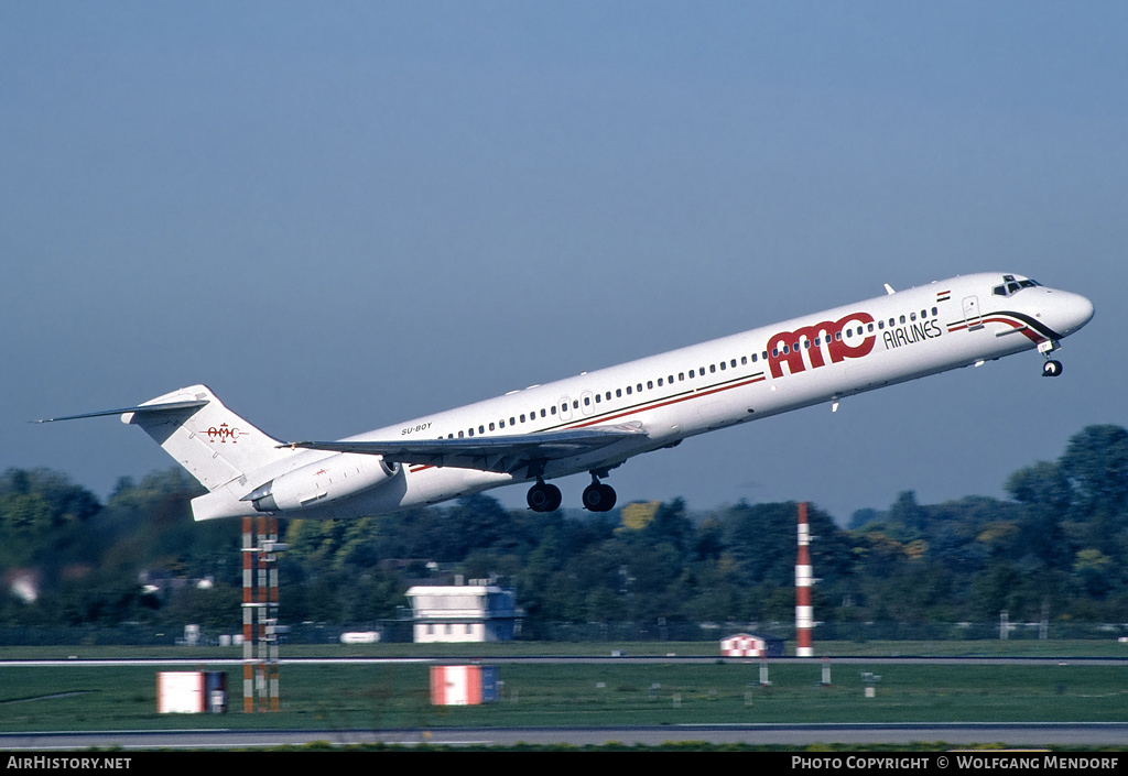 Aircraft Photo of SU-BOY | McDonnell Douglas MD-83 (DC-9-83) | AMC Airlines | AirHistory.net #511785