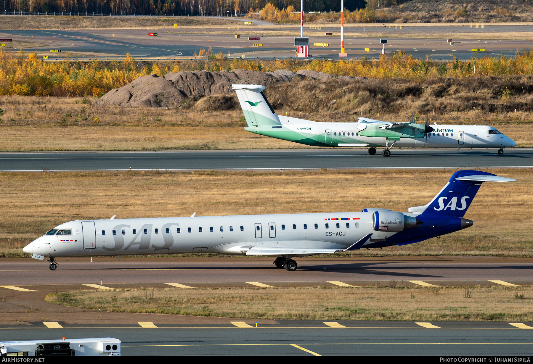 Aircraft Photo of ES-ACJ | Bombardier CRJ-900LR (CL-600-2D24) | Scandinavian Airlines - SAS | AirHistory.net #511789