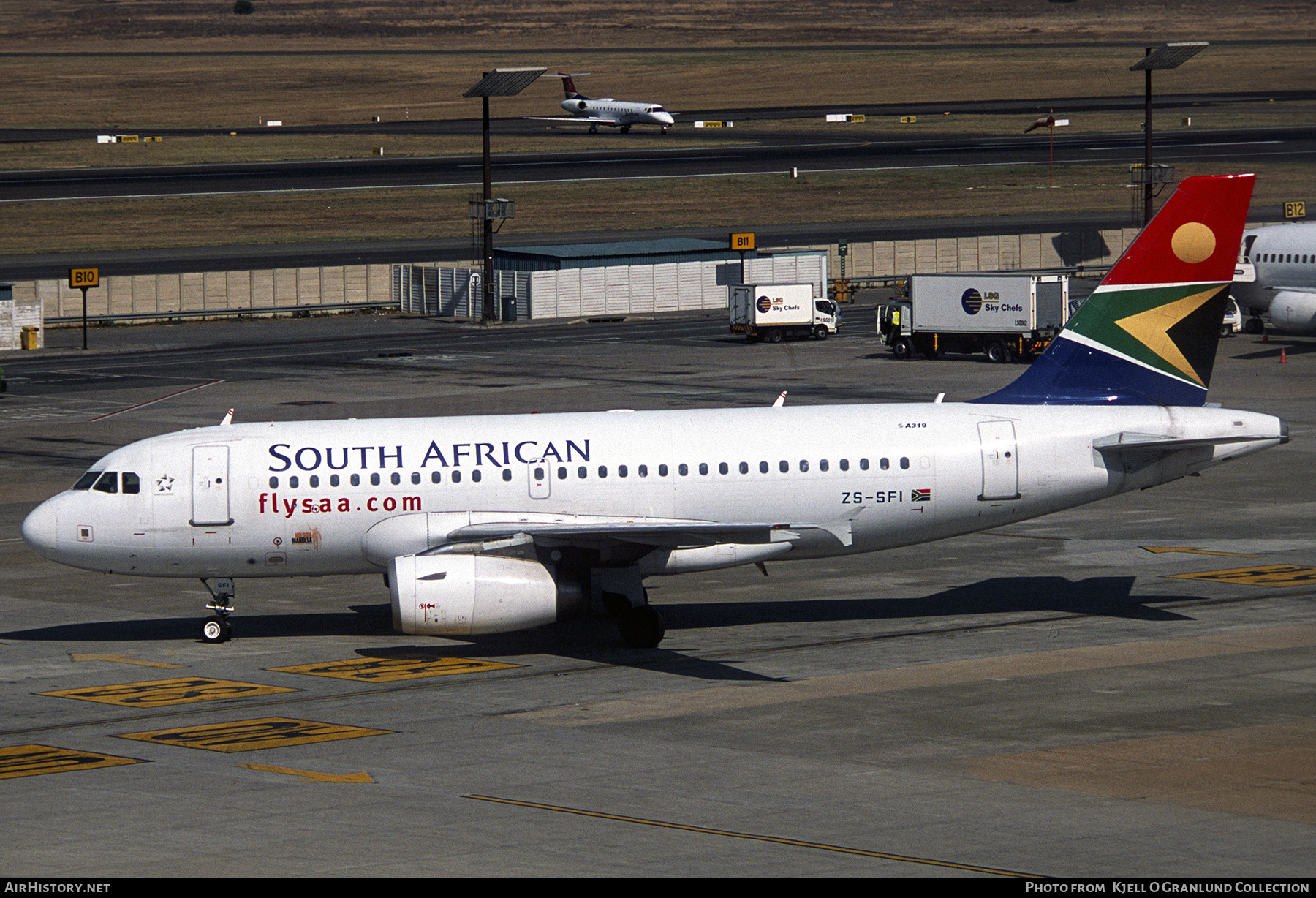 Aircraft Photo of ZS-SFI | Airbus A319-131 | South African Airways | AirHistory.net #511794