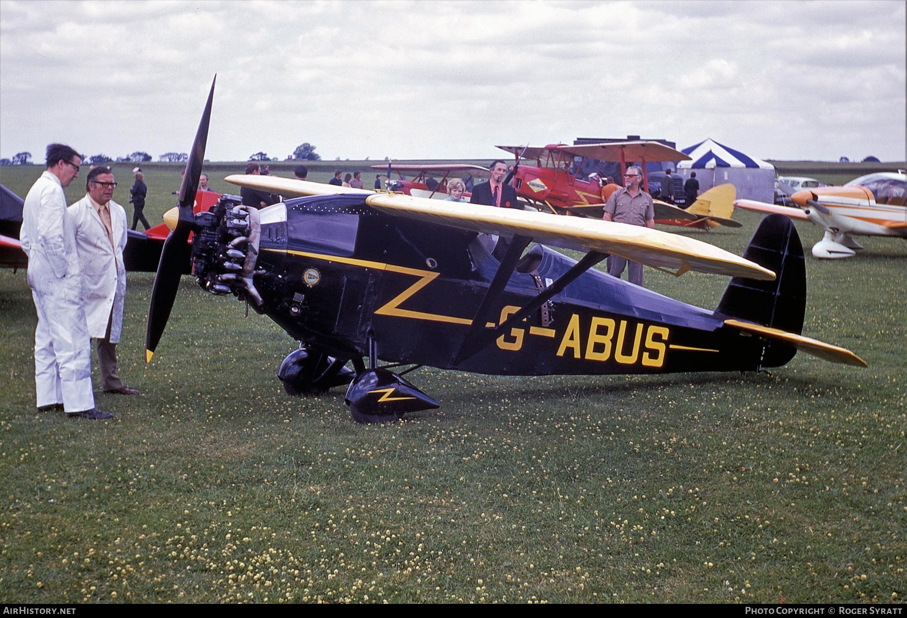 Aircraft Photo of G-ABUS | Comper CLA-7 Swift | AirHistory.net #511798