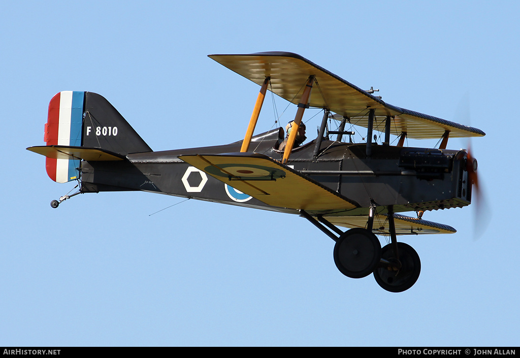 Aircraft Photo of G-BDWJ / F8010 | Replica Plans SE-5A | UK - Air Force | AirHistory.net #511820